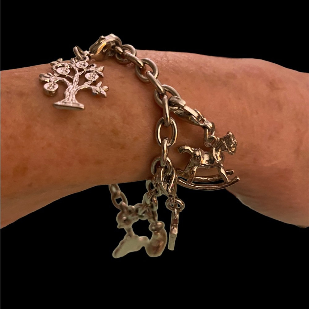 Charm Bracelet with 5 removable Charms